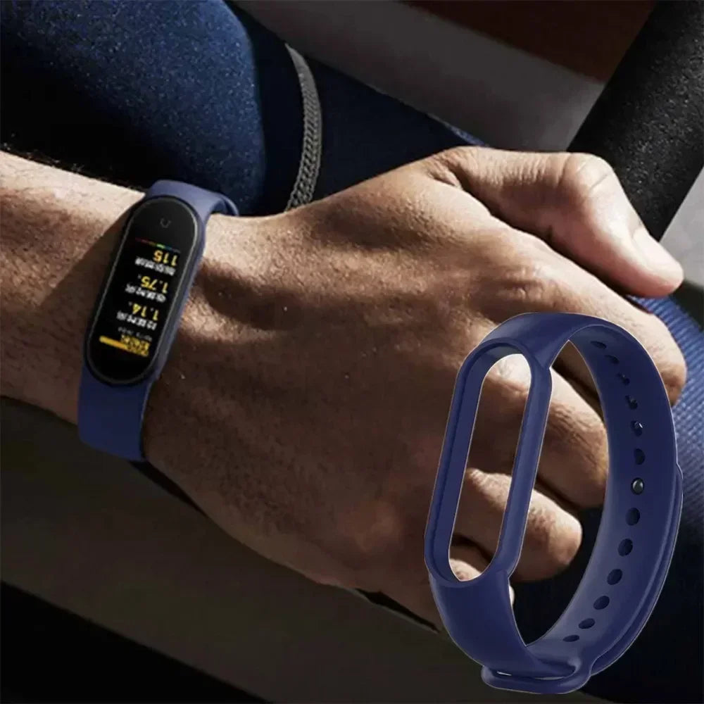 Watch Strap For Xiaomi Mi Band 7 6 5 4 3 Wristband Silicone Bracelet Wrist Straps MiBand 3/4 band5 band6 Smartwatch Accessories LadyShow.Store