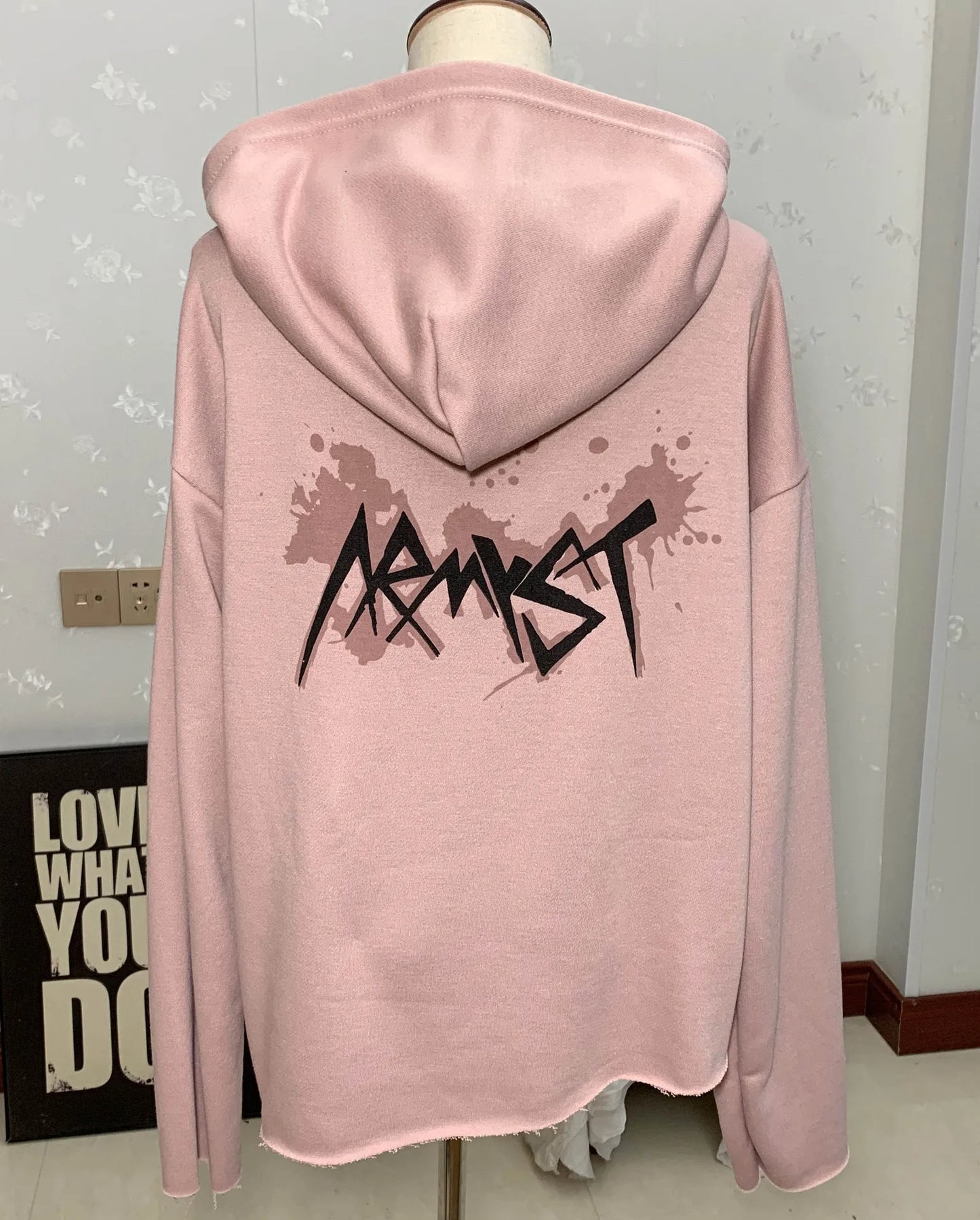 Kpop Original Hoodie Printed Seven With You 13 You Never Walk Alone Digital File Jimin Merch For Fans Card Purple Sweatshirt LadyShow.Store