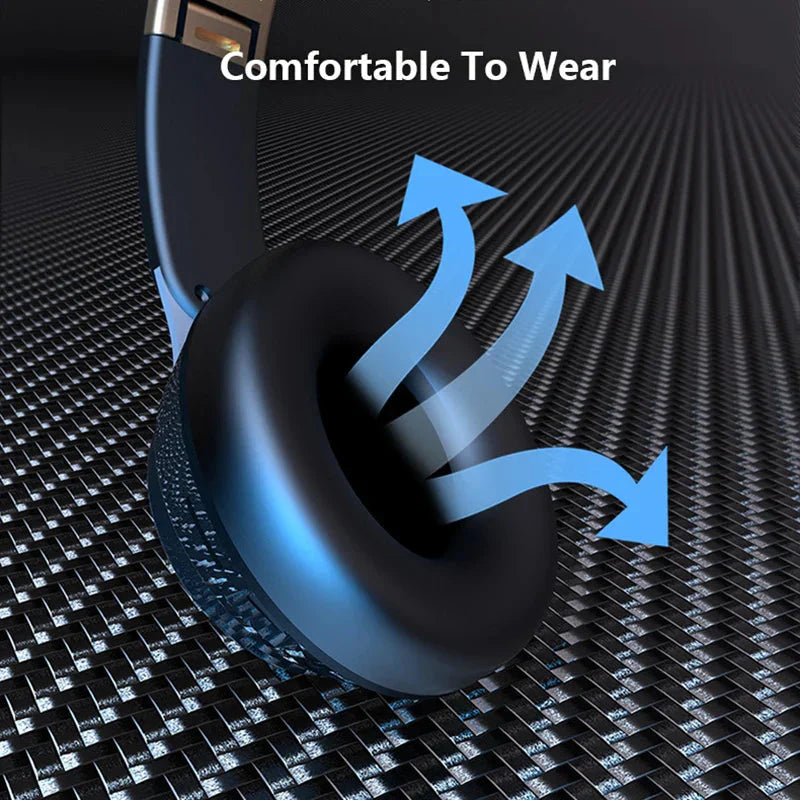 NNEOBA Wireless Bluetooth Headphone Black LuxuryLifeWay Online Store