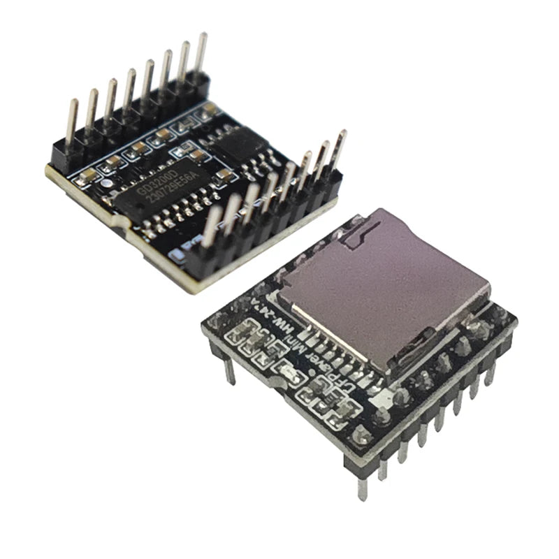 DFPlayer Mini MP3 Player Module 16P TF Card U Disk DF Player Audio Voice Module Board Pi-Mart