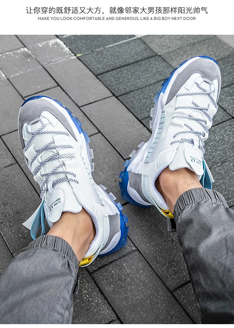 Shoes men Sneakers Male casual Mens Shoes tenis Luxury shoes Trainer Race Breathable Shoes fashion loafers running Shoes for men Pi-Mart