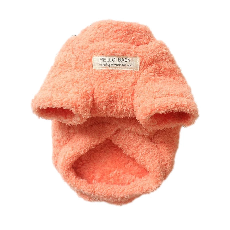 Winter Dog Sweater Warm Plush Dog Clothes for Small Medium Dogs Cats Soft Puppy Coat Jacket Chihuahua Teddy Costums Dog Supplies Pi-Mart