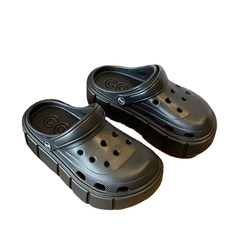 Fashion Charms Clogs New Arrival Thick Sole Outdoor Women Slippers High Quality Summer Beach Sandals For Girls Pi-Mart