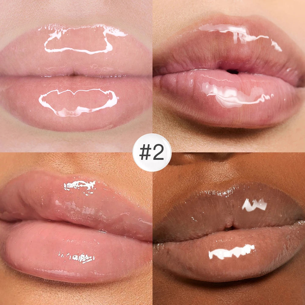 Lakerain Instant Lip Plumper Gloss Oil Lip Long-Lasting Moisturizer Volume Boosting Lip Oil Volumizing & Hydrating Non-Dry Plump Pi-Mart