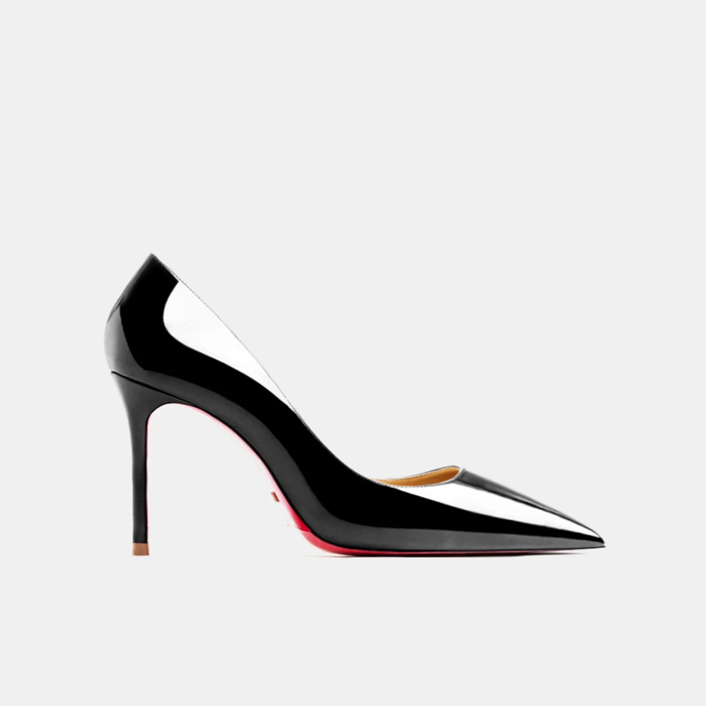 Women heels 2026 leather Heels for women Luxury Brand Pumps Red sole Pointed Toe High Heels Elegant Stiletto Ladies Prom Shoes Pi-Mart