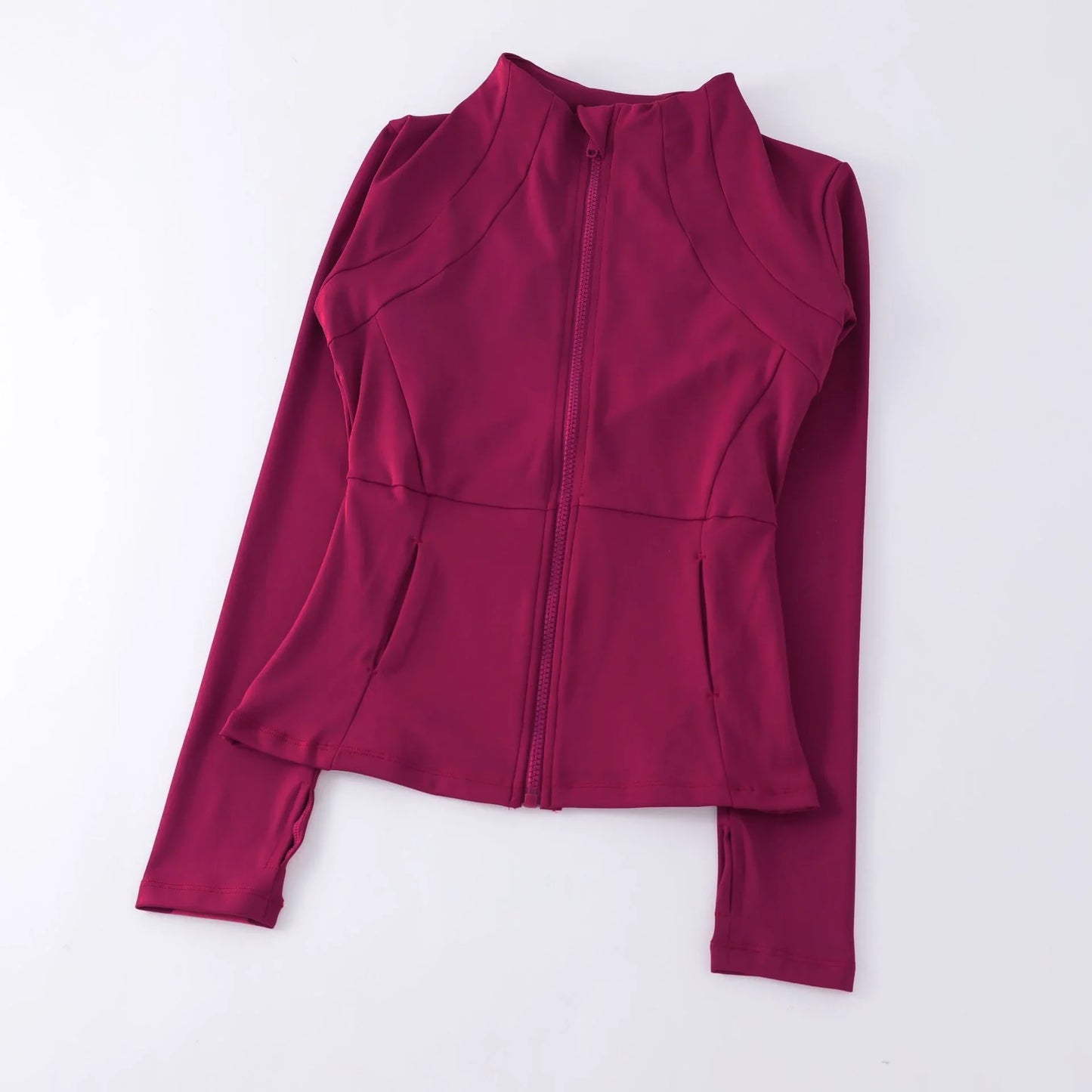 Yoga Clothes Windbreaker Sportswear Woman Running Long Sleeve Sweatshirt Sports Jackets Top Women Workout Tops Activewear LadyShow.Store