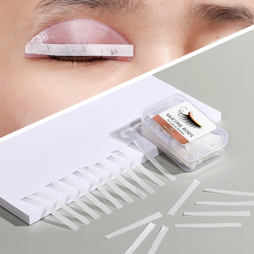 500pcs Lash Lift Pads, Eyelash Lift Rods Covers Pads Curlers,Disposable Eyelash Tapes Makeup Beauty Tools for Lash Lifting Pi-Mart