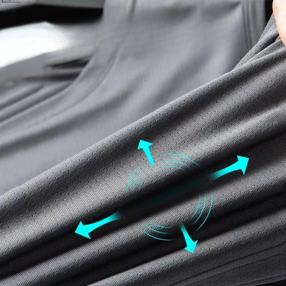 Men's mesh-backed sports vest - Lightweight summer sleeveless T-shirt - Casual and fashionable Pi-Mart