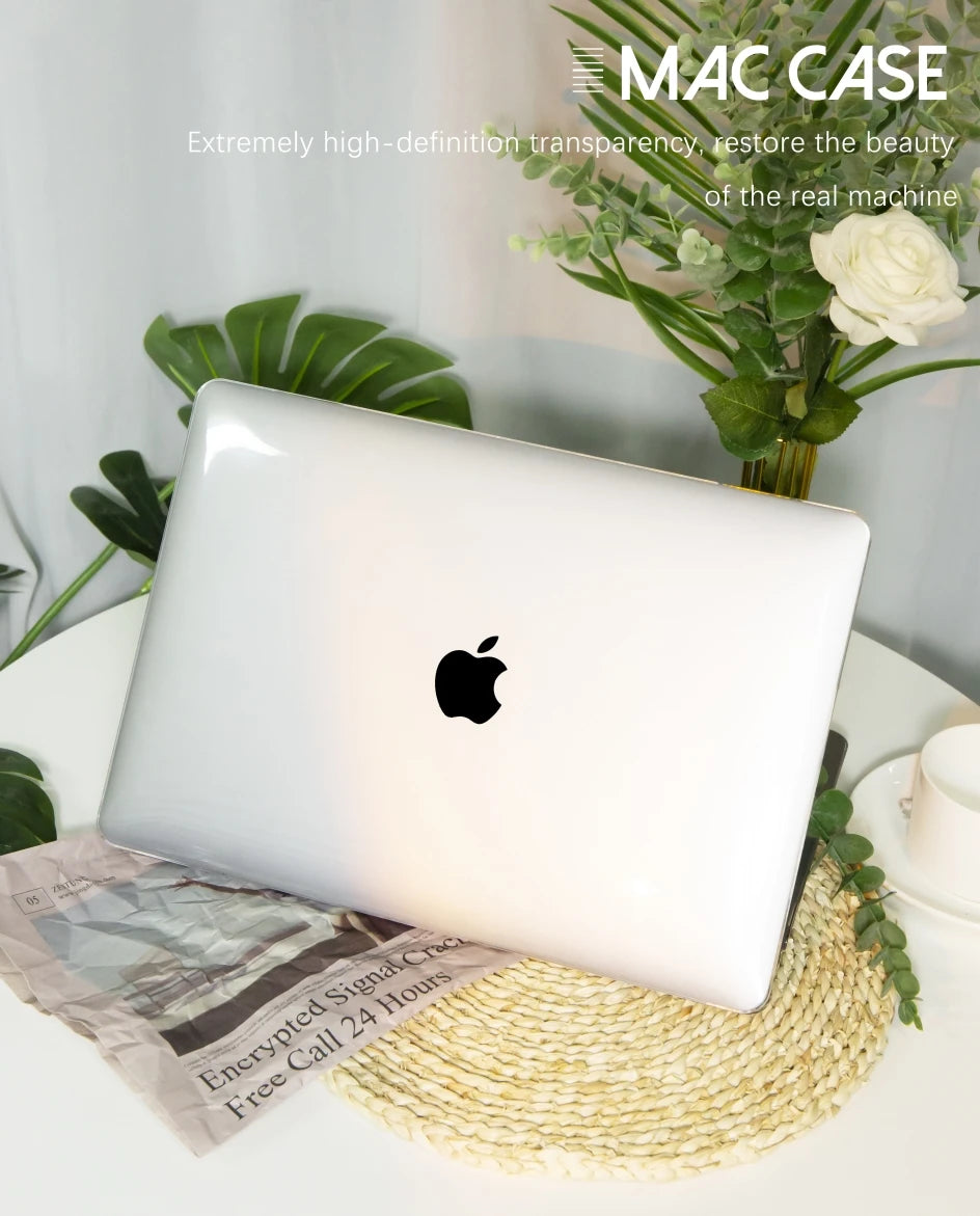 For Macbook Air 13 Case for Laptop accessories Macbook Neo A18 M1 M2 M5 M4 Air 15 Funda Macbook Pro 14 case M3 2026 Pro 16 Cover Pi-Mart