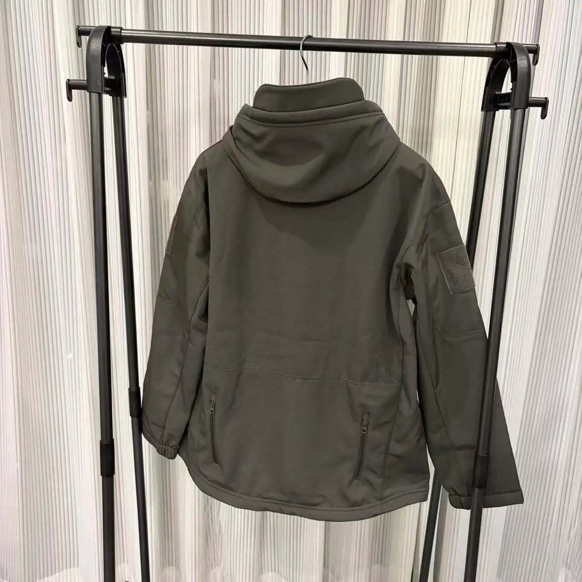 Men's Stormtrooper Jacket Windproof, Warm, Waterproof, Velvet Hooded Jacket Cycling Jacket Mountaineering Jacket Winter Jacket Pi-Mart