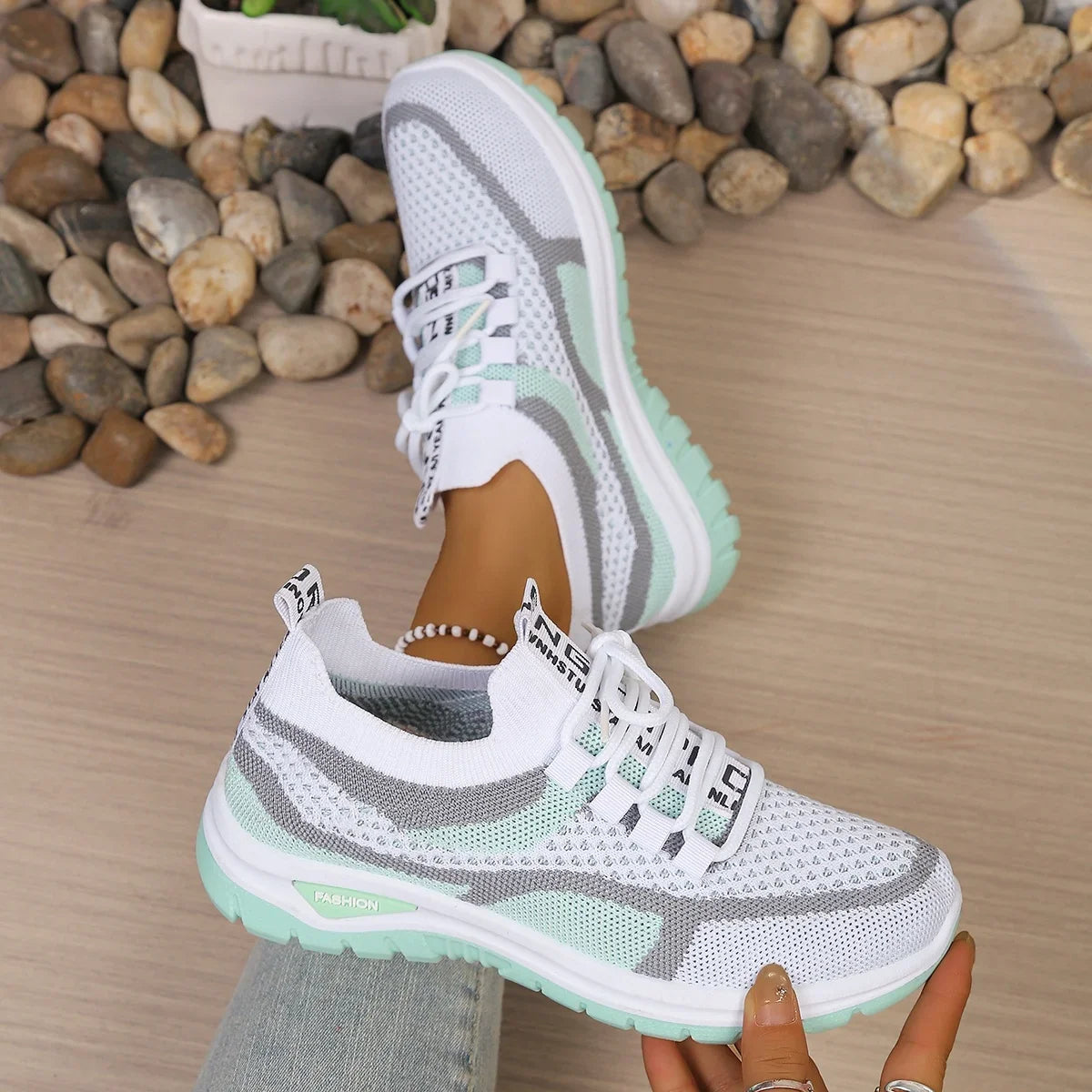 Women's Shoes Double-Color Work Shoes for Ladies, Single Shoes Casual Sneaker Shoes Woman 2026 Free Shipping Shoes LadyShow.Store