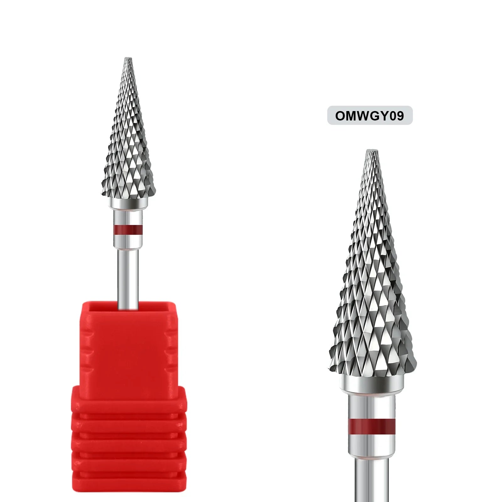 1pcs Tungsten Steel Nail Cuticle Drill Bits Carbide Rotate Electric Ceramic Milling Cutter For Manicure Gel Polish Remover Tri Light Beauty