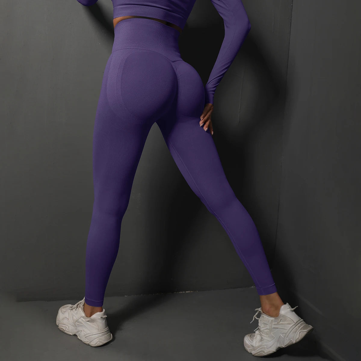 Seamless Gym Leggings Women Yoga Pants Sexy High Waist Booty Lifting Leggings Pants Women Sports Clothing Fitness Wear Pi-Mart