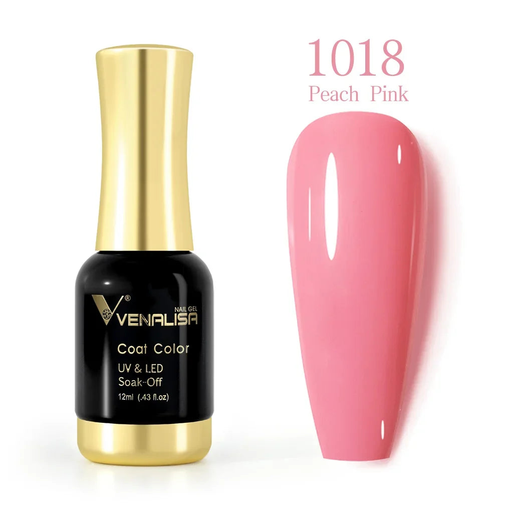 VENALISA Nail Gel Varnish TPO FREE Soak Off UV LED Organic Odorless Enamels Nail Art Colors 12ml 120Colors UV Gel Nail Polish Tri Light Beauty
