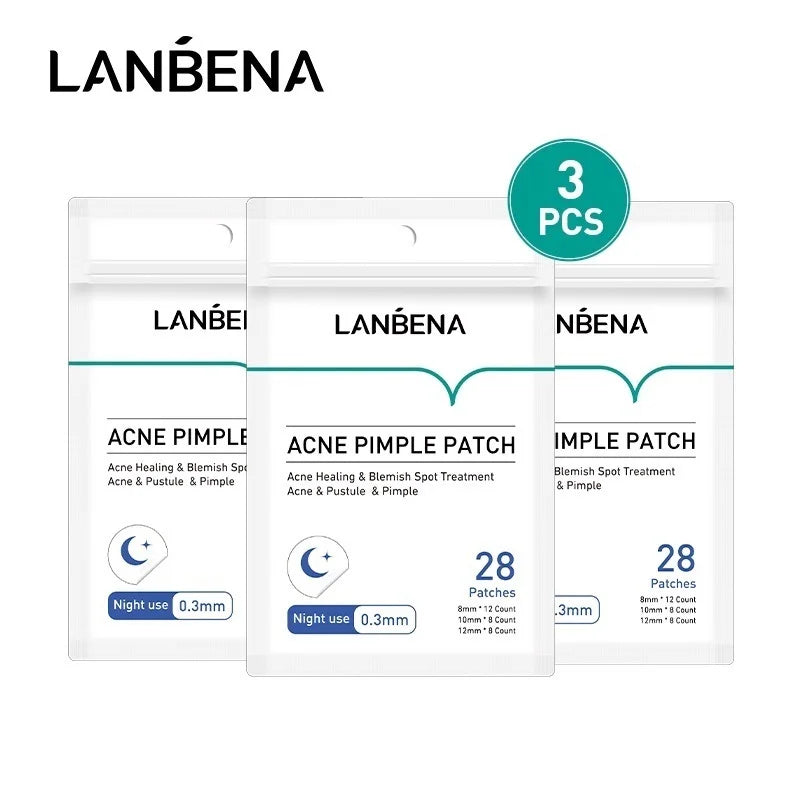 LANBENA Acne Pimple Patch Daily Use and Night Use Invisible Acne Stickers Blemish Treatment Acne Concealer Makeup Pi-Mart