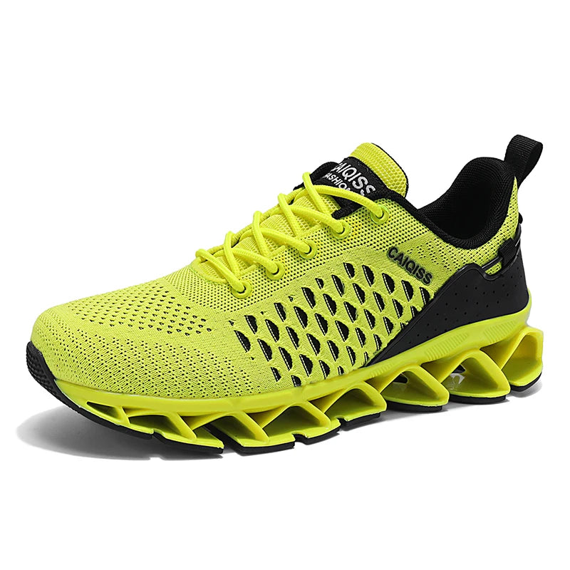 Casual Sneakers Mens Shock-absorb Running Shoes Lightweight Breathable Sports Shoes for Men 2026 New Trendy Gym Trainers for Man Pi-Mart