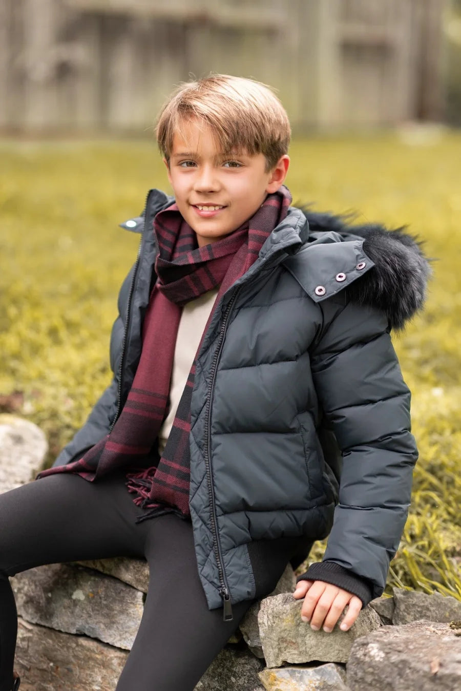 AP 2025 winter design waterproof fabric children down coat for girls and boys clothes Pi-Mart