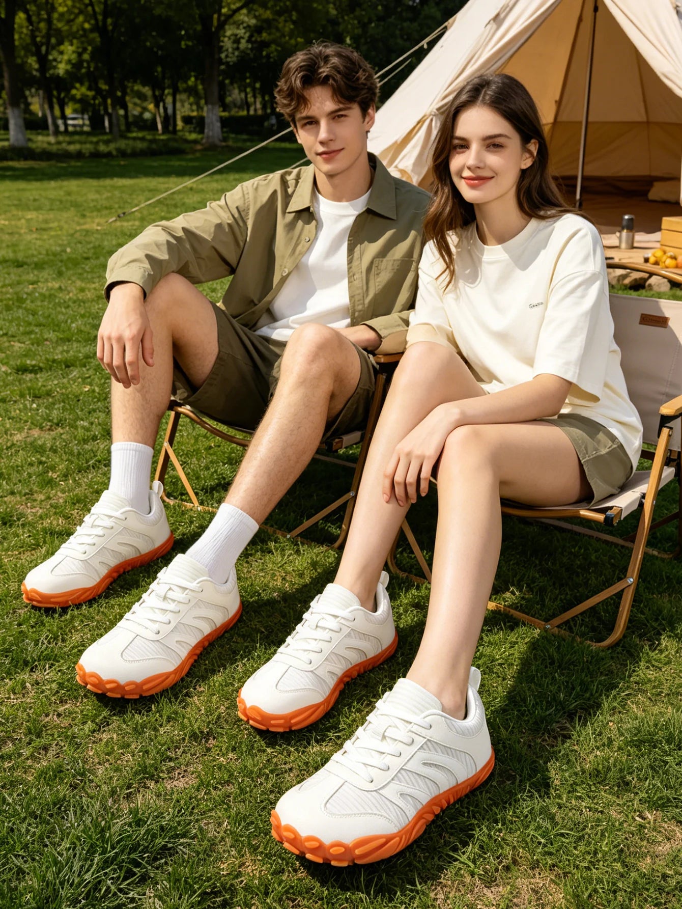 2026 New Men's Wide Shoes, Women's Outdoor Lightweight Running Sports Shoes,Scattered Soft Loose Minimalist Fashion Casual Shoes Pi-Mart