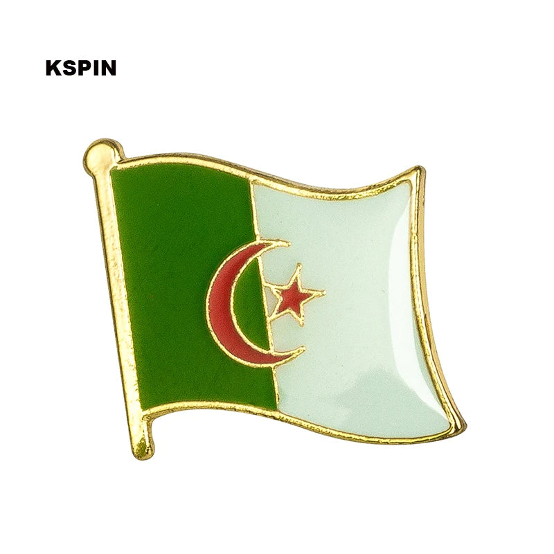Syria Flag Badge Brooch Natinal Lapel Pins Flag Lapel Pins Country Flag Badge Pi-Mart