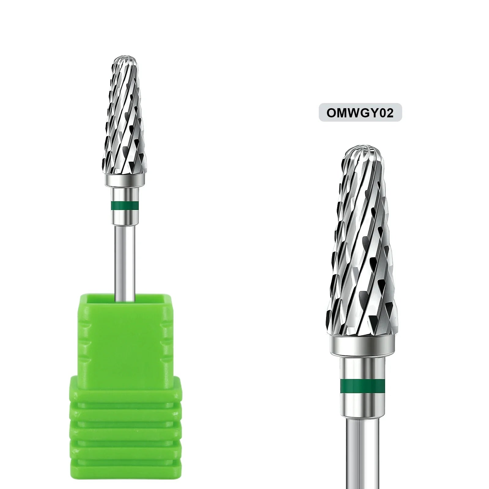 1pcs Tungsten Steel Nail Cuticle Drill Bits Carbide Rotate Electric Ceramic Milling Cutter For Manicure Gel Polish Remover Tri Light Beauty