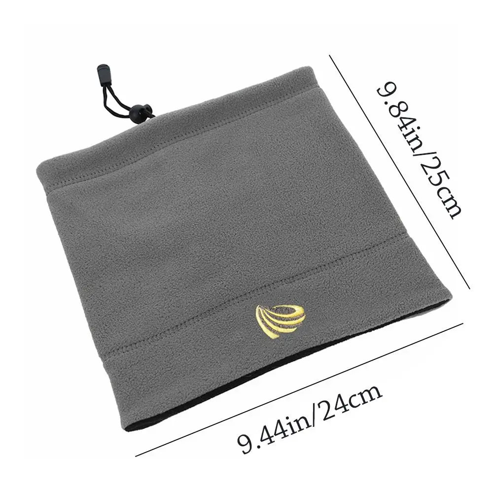 Fashion Winter Camping Warm Fleece Neck Gaiter Ski Tube Scarf Snowboard Face MaskFor Men Women Outdoor Cycling Cold-proof Collar Pi-Mart