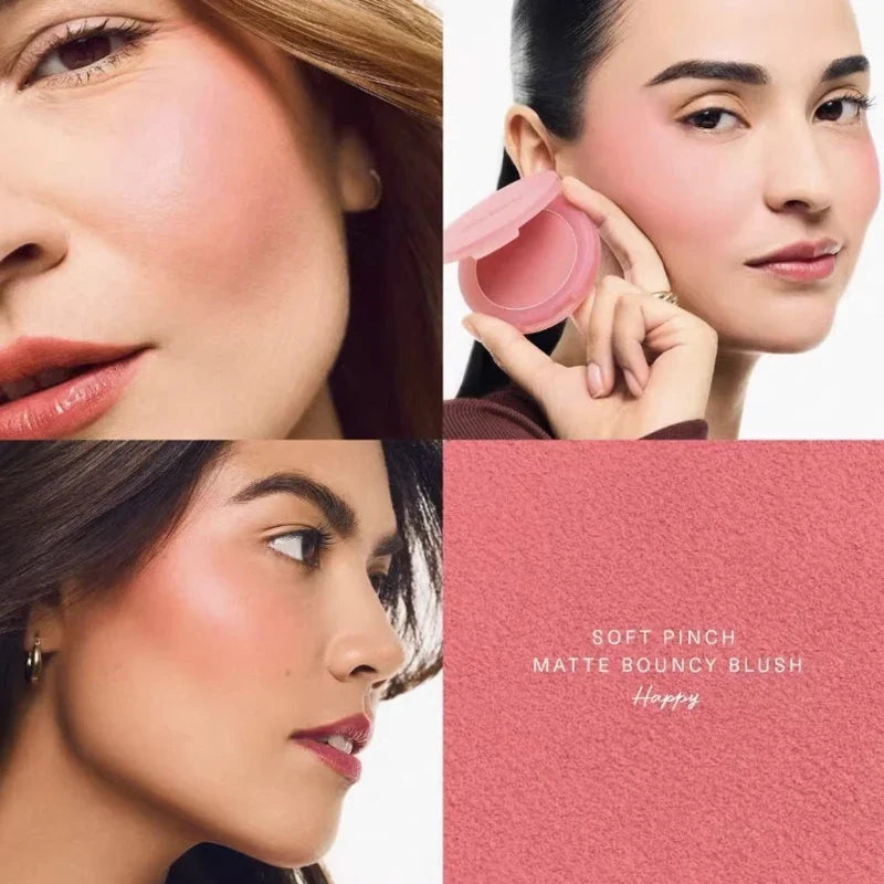 Rare Beauty New Product Frost-to-powder Mashed Potato Matte Air Cushion Blush Cream Liquid Blush Long-lasting Lipstick Lip Gloss Tri Light Beauty