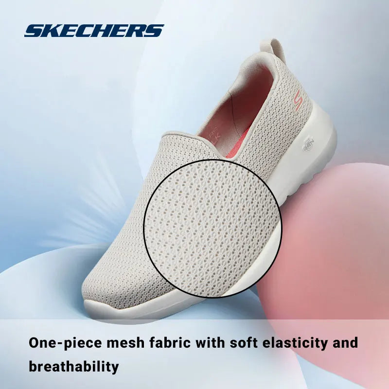 Skechers Casual Shoes, Cushioning and Breathable Women's Shoes, Daily Travel Shoes 124637-Nat Pi-Mart