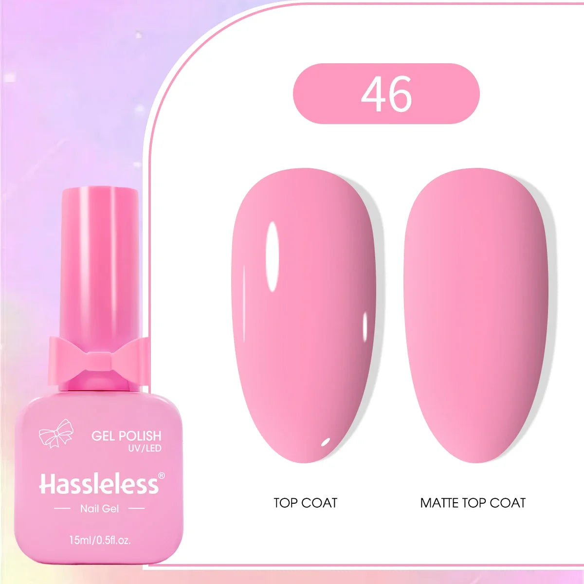 Single-use 15ml gel nail polish, convenient for home or salon manicures, easy to remove. Tri Light Beauty