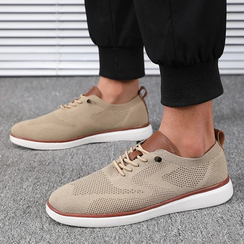 Men's Lightweight Knitted Shoes Comfortable All Day Long Have Excellent Fit Walking Shoes Suitable for Daily Wear Hiking Shoes Pi-Mart