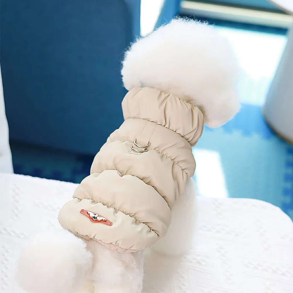 Soft Warm Dog Clothes Winter Padded Puppy Cat Coat Jacket For Small Medium Dogs Chihuahua French Bulldog Poodle Vest Pet Outfit Pi-Mart