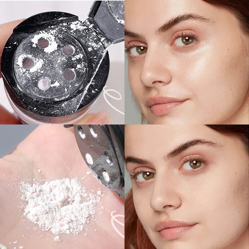 Oil Control Loose Powder Can Reduce Pores and Fine Lines, With a Long-lasting Matte Effect and Natural Facial Makeup Powder Pi-Mart