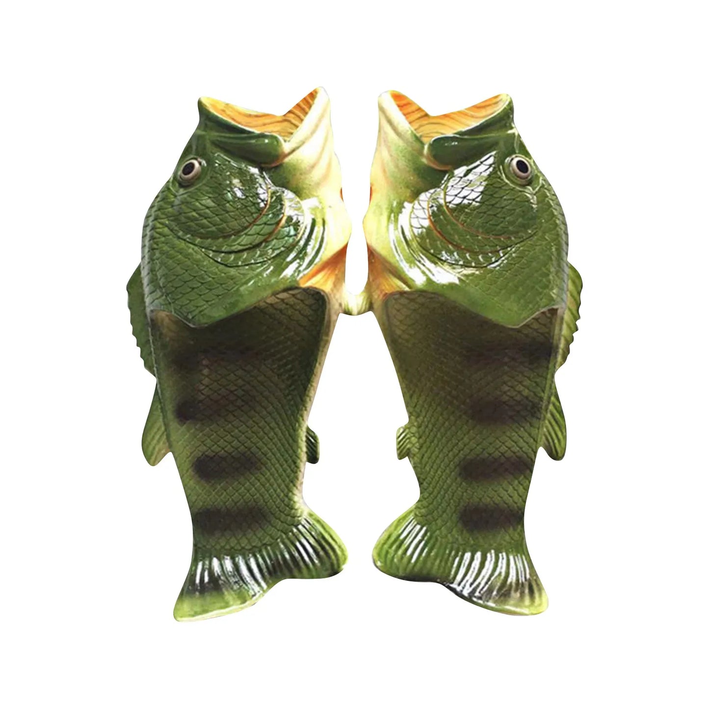 2025 Funny Slippers For Women Couple Shoes Family Shoes Parent-Child Sandals Large Size 32-46 Summer Beach Shoes Fish Slippers LadyShow.Store