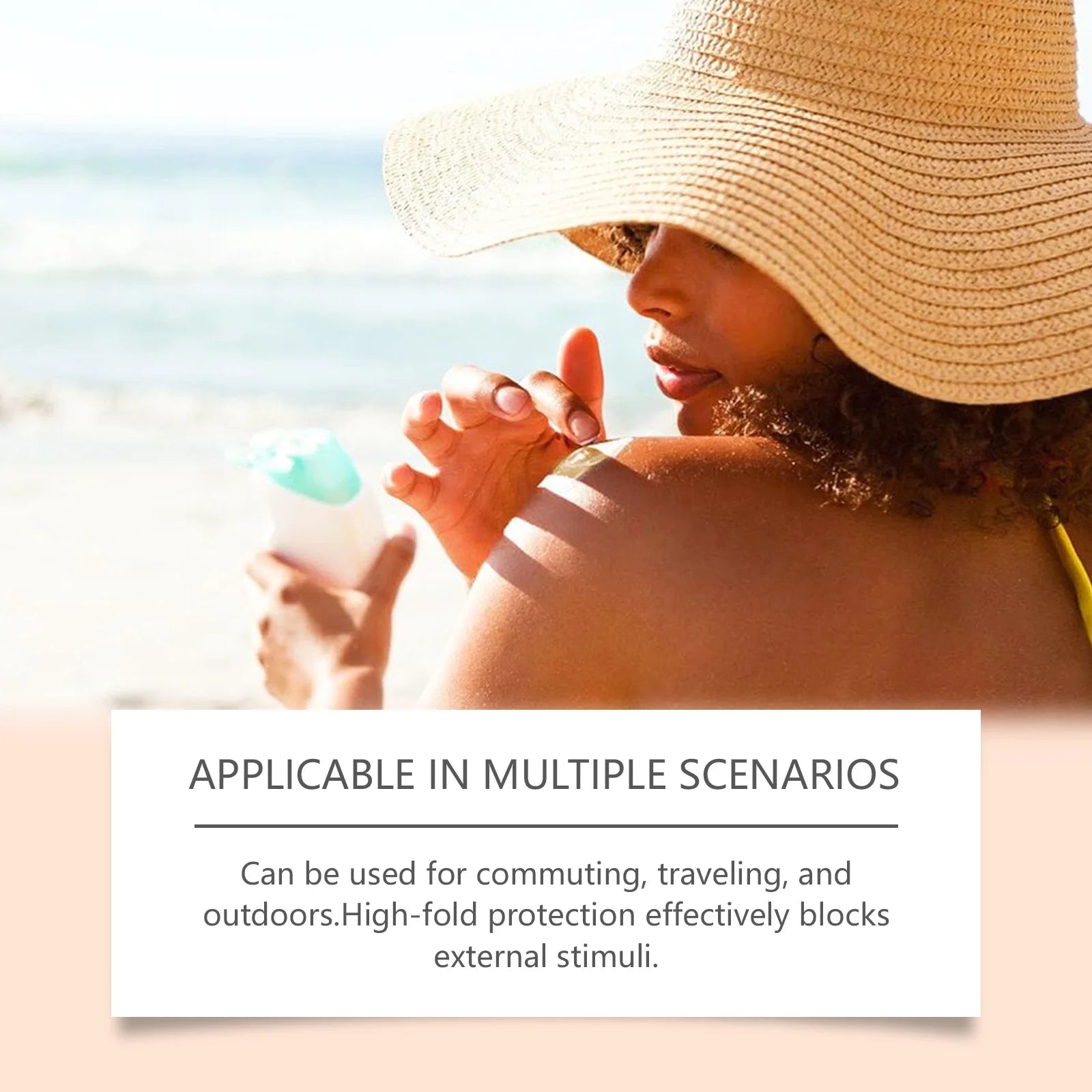 Sunscreen For Face Whole Body SPF 50+ UV Resistant Skin Protection Anti Sunburn Oil Control Moisturizing Sun Isolation Cream Pi-Mart