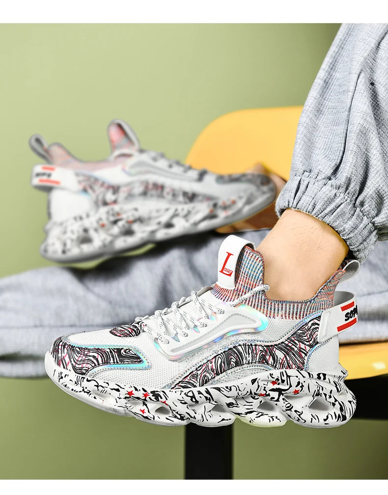 Shoes men Sneakers Male casual Mens Shoes tenis Luxury shoes Trainer Race Breathable Shoes fashion loafers running Shoes for men Pi-Mart