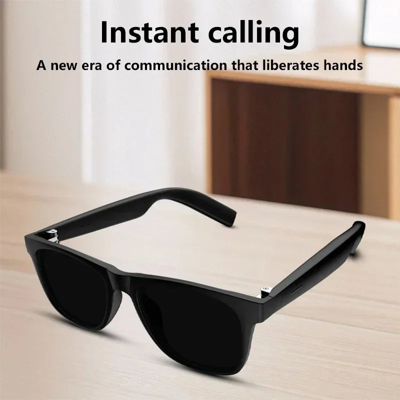 Lenovo Smart Glasses Touch Control Camera 8K HD Recording Bluetooth Call Voice Assistant Translator AI Glasses for Adults New LadyShow.Store