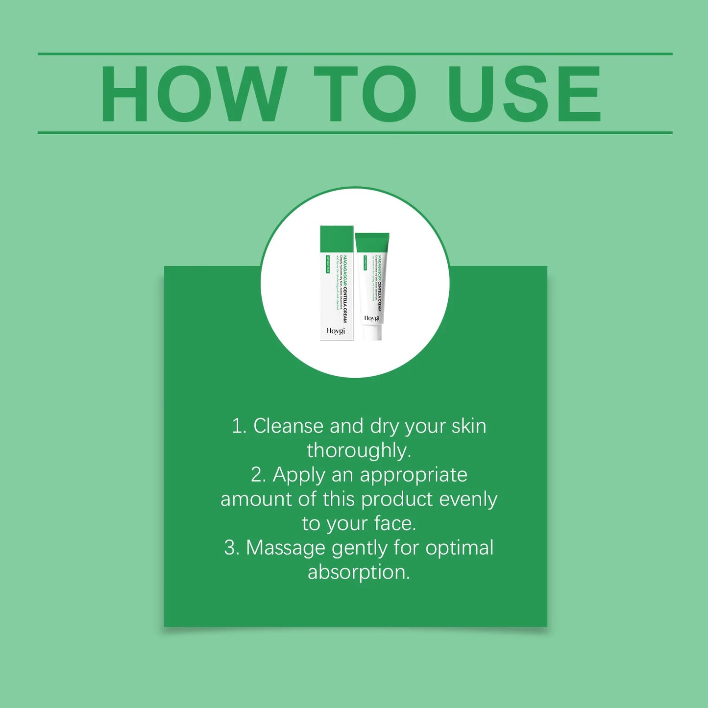 Centella Soothing Cream with Ceramide & B5 Face Repair Moisturizer Redness Relief Soothing Cream for Dry Sensitive Skin Pi-Mart