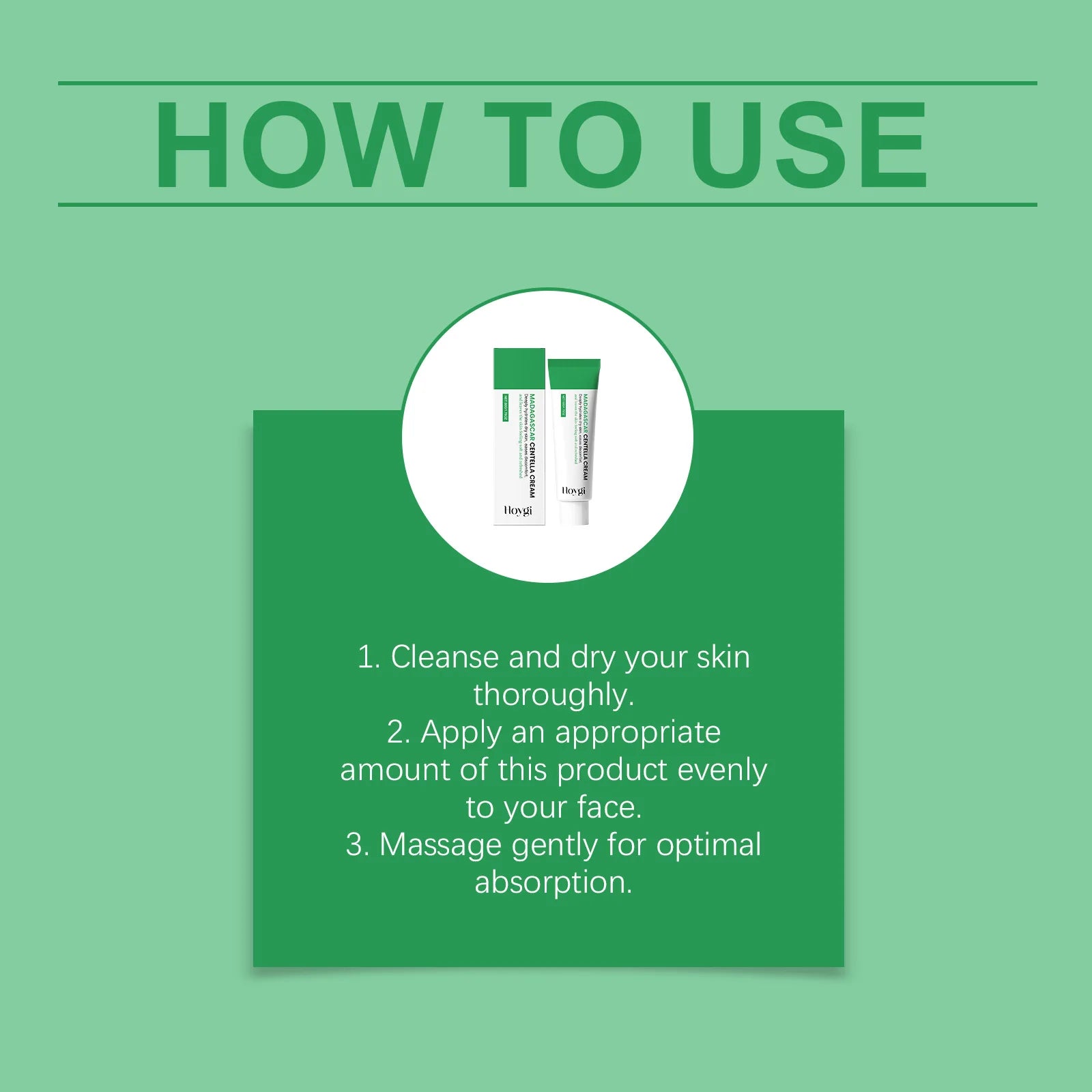 Centella Soothing Cream with Ceramide & B5 Face Repair Moisturizer Redness Relief Soothing Cream for Dry Sensitive Skin Pi-Mart