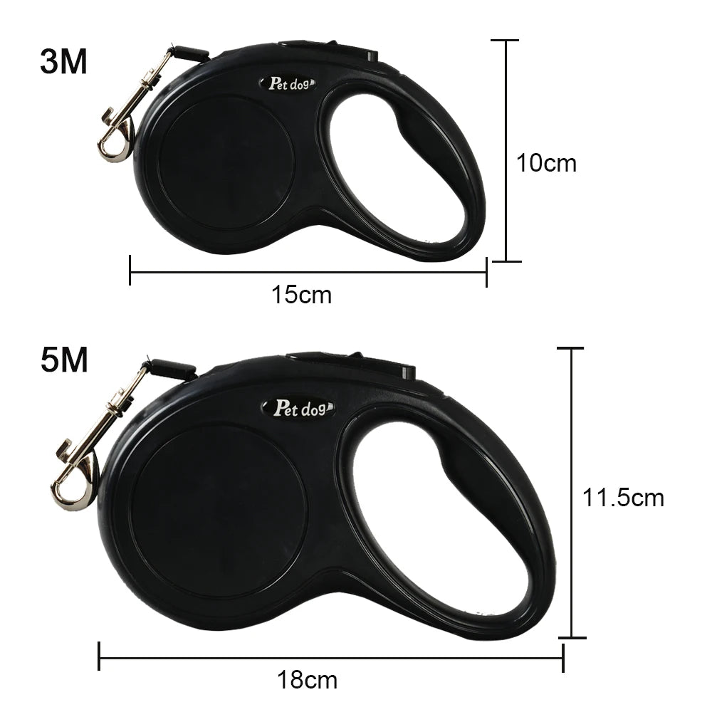 Cat Leash For Small Medium Dogs Cats Outdoor Hiking Retractable Strong Nylon Kitten Belt Sphynx Running Rope Pug Pet Supplies Pi-Mart