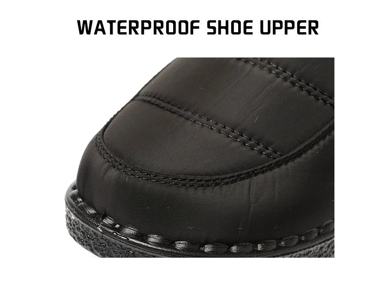 Winter Women Boots Waterproof Snow Boots Plus Size Casual Platform Ankel Boots Warm Fur Women Shoes Antislip Fashion Cotton Shoe Pi-Mart