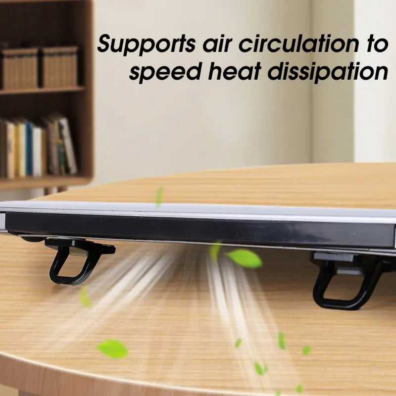 2pcs Keyboard Stands, Mini Laptop Stand for Desk, Portable Laptop Stand Compatible with MacBook Air Pro, Dell XPS,  HP More. Pi-Mart