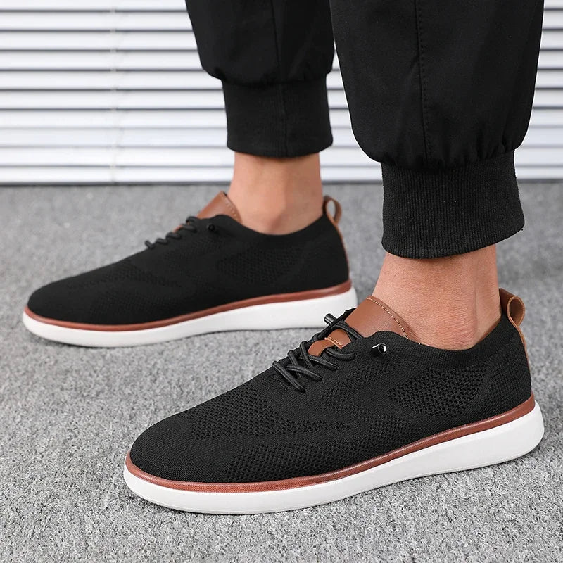 Men's Lightweight Knitted Shoes Comfortable All Day Long Have Excellent Fit Walking Shoes Suitable for Daily Wear Hiking Shoes Pi-Mart
