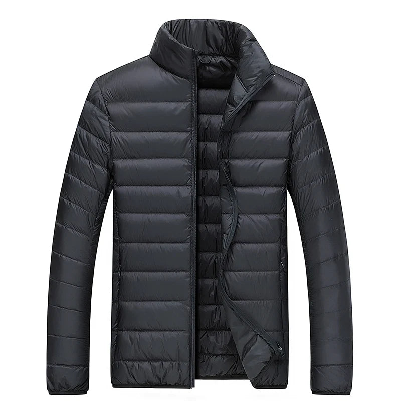 Men All-Season Warm Down Jacket Coats Mens Waterproof Windproof Down Jackets Spring Autumn Winter Casual 90% Down Jackets Male LadyShow.Store