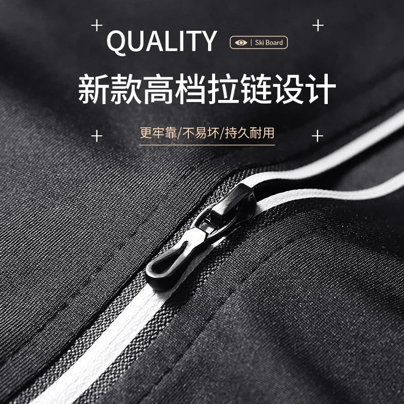Men Running Jackets Gym Zipper Hooded Sport Jacke Jogging Training Fitness Sweatshirt Casual Running Sportswear LadyShow.Store