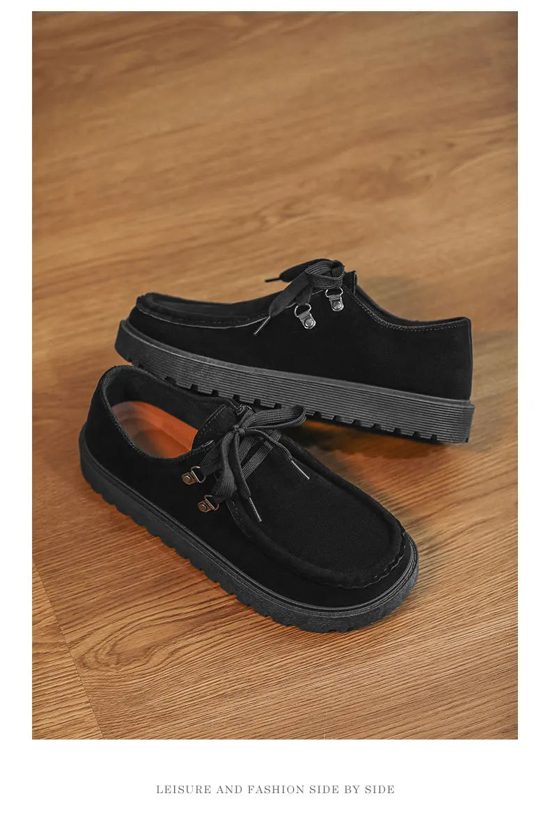 Men Thick Soled Sneakers Fashion Spring/Autumn Soft Board Shoes Personalized Trend Versatile Multi Functional Men Casual Shoes Pi-Mart