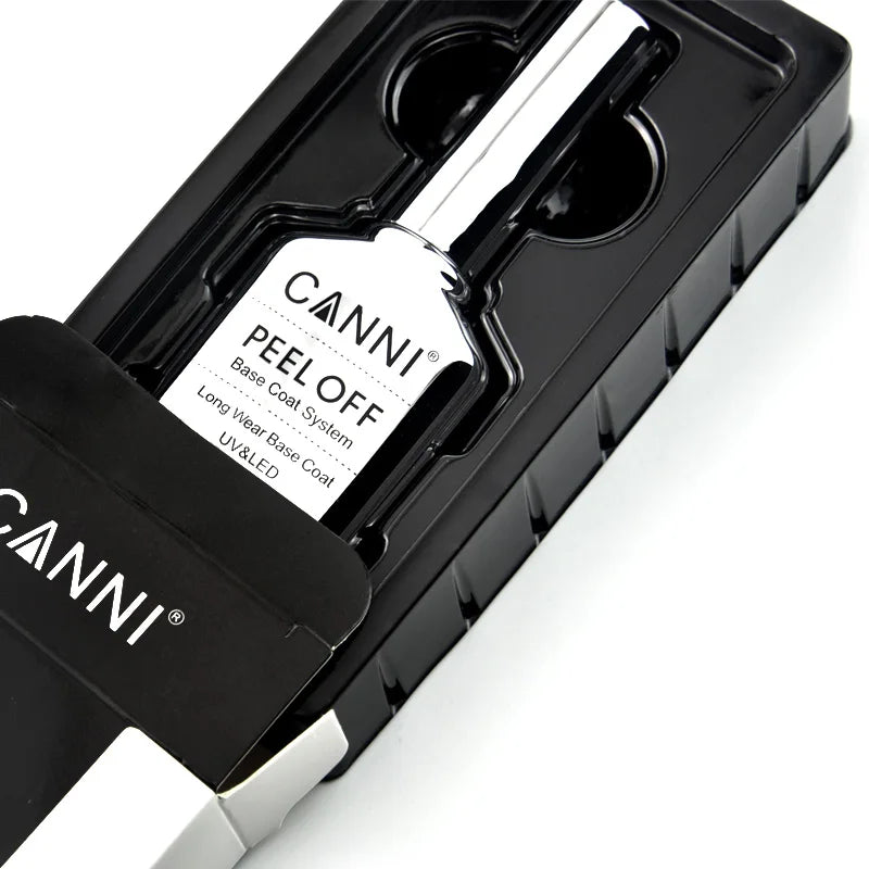 Canni TPO FREE HEMA FREE 18ml Long Wear Diamond Nowipe Top Coat Peeloff Base Coat Soak Off UV LED Gel Polish Nail Manicure Tri Light Beauty
