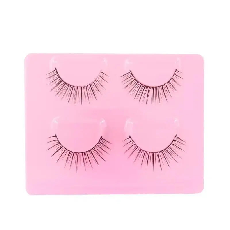 Fashion Russian Strip Lashes 2/5/10 Pairs 3D Mink Lashes Natural Eyelashes Dramatic False Eyelashes Wholesale Eyelash Extension Pi-Mart