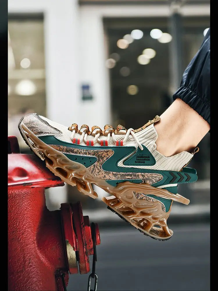 Casual Men's Sneakers Breathable Luxury Trainer Race Shoes Fashion Running Tenis for Men And Women Pi-Mart