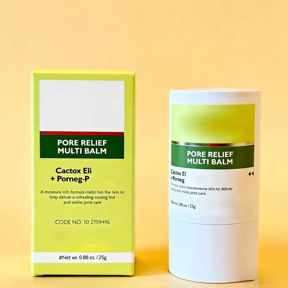 CACTOX Pore Relief Multi Balm 25g - Cactox Elixir & Pomeg-Pore Formula, Cooling Soothing Moisturizing Balm for Pore Care Pi-Mart