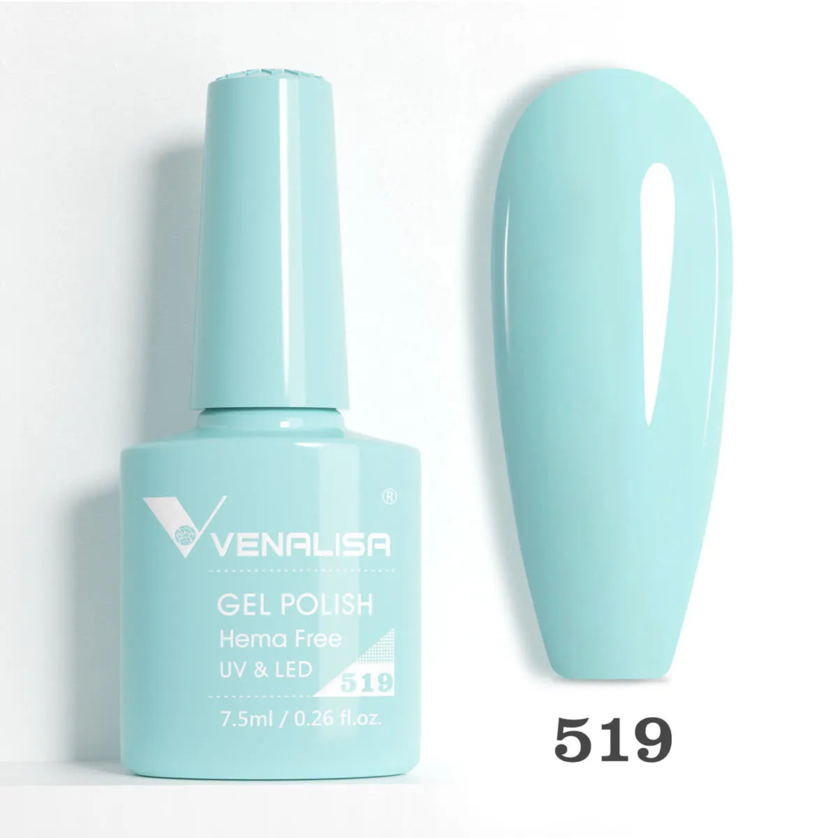 Venalisa HEMA TPO FREE Nail Gel Polish Glitter Gorgeous Full Coverage Soak Off UV LED French Nail Jelly Pink Nude Collection Tri Light Beauty