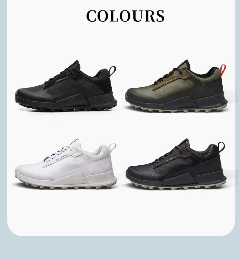 New Men's Shoes Mesh Breathable Outdoor Hiking Shoes Men Lightweight Anti Slip Waterproof Casual Sports Shoes zapatillas hombre Pi-Mart